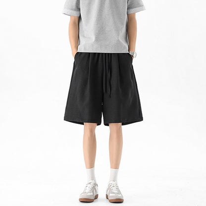 Men's Short Pants Lightweight Breathable Cooling Five-Panel Shorts