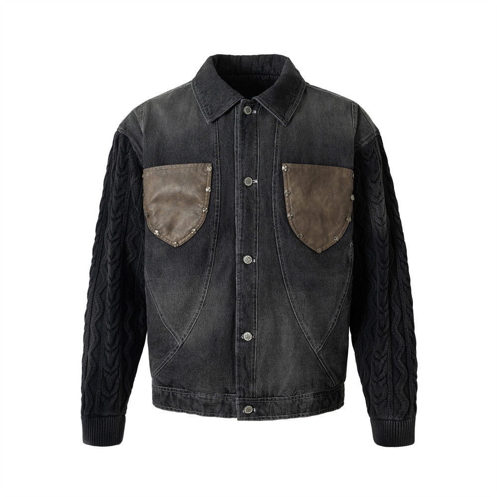 Cotton lined denim jacket