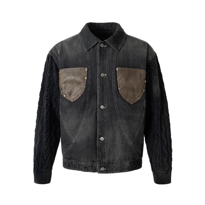 Cotton lined denim jacket