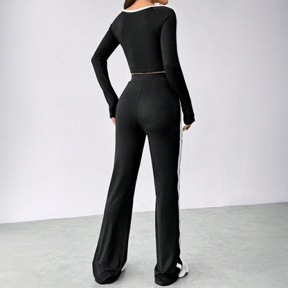Women's European and American minimalist fashion set
