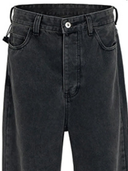 Heren jeans met wijde pijpen