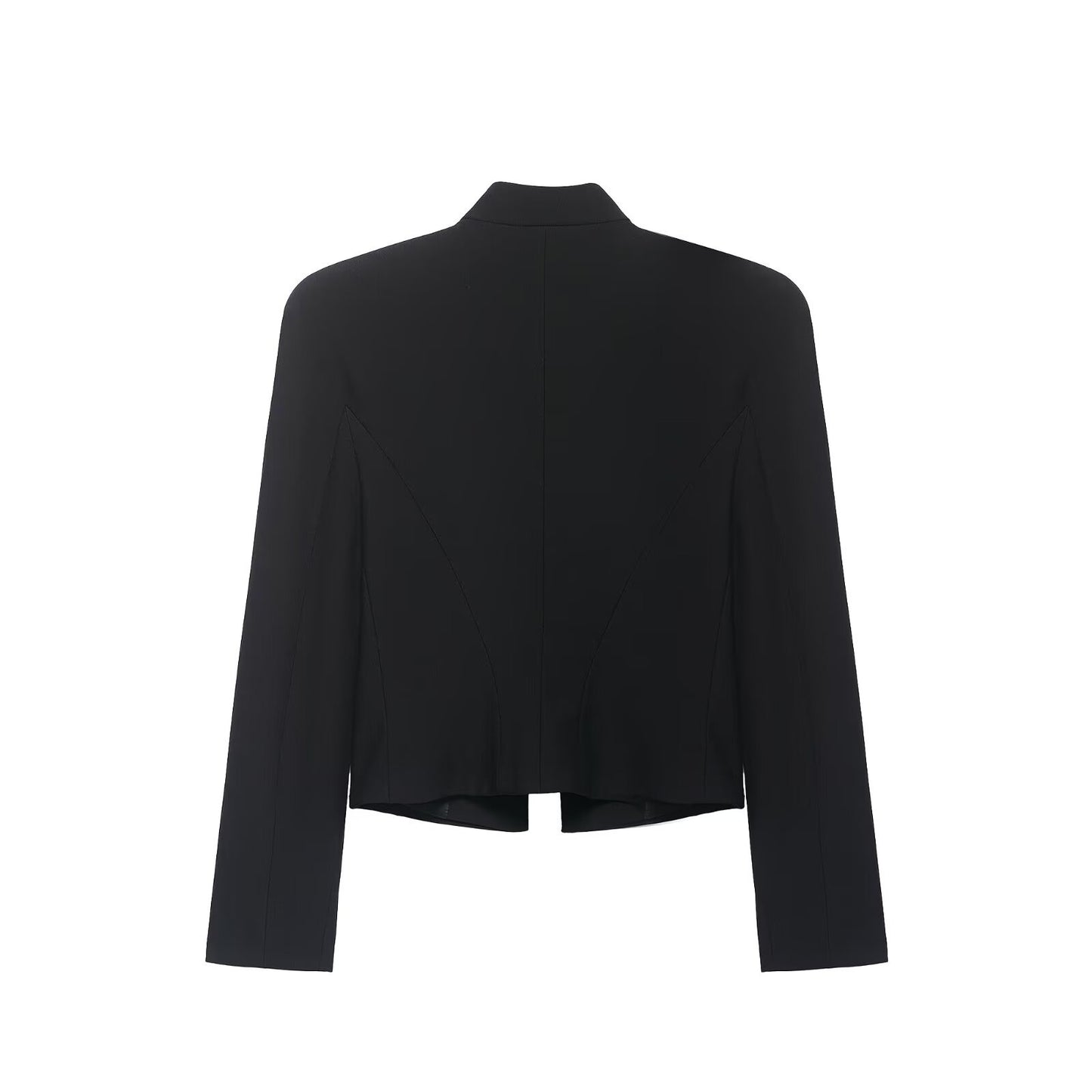 Women's Tailored Blazer with Pad Shoulder