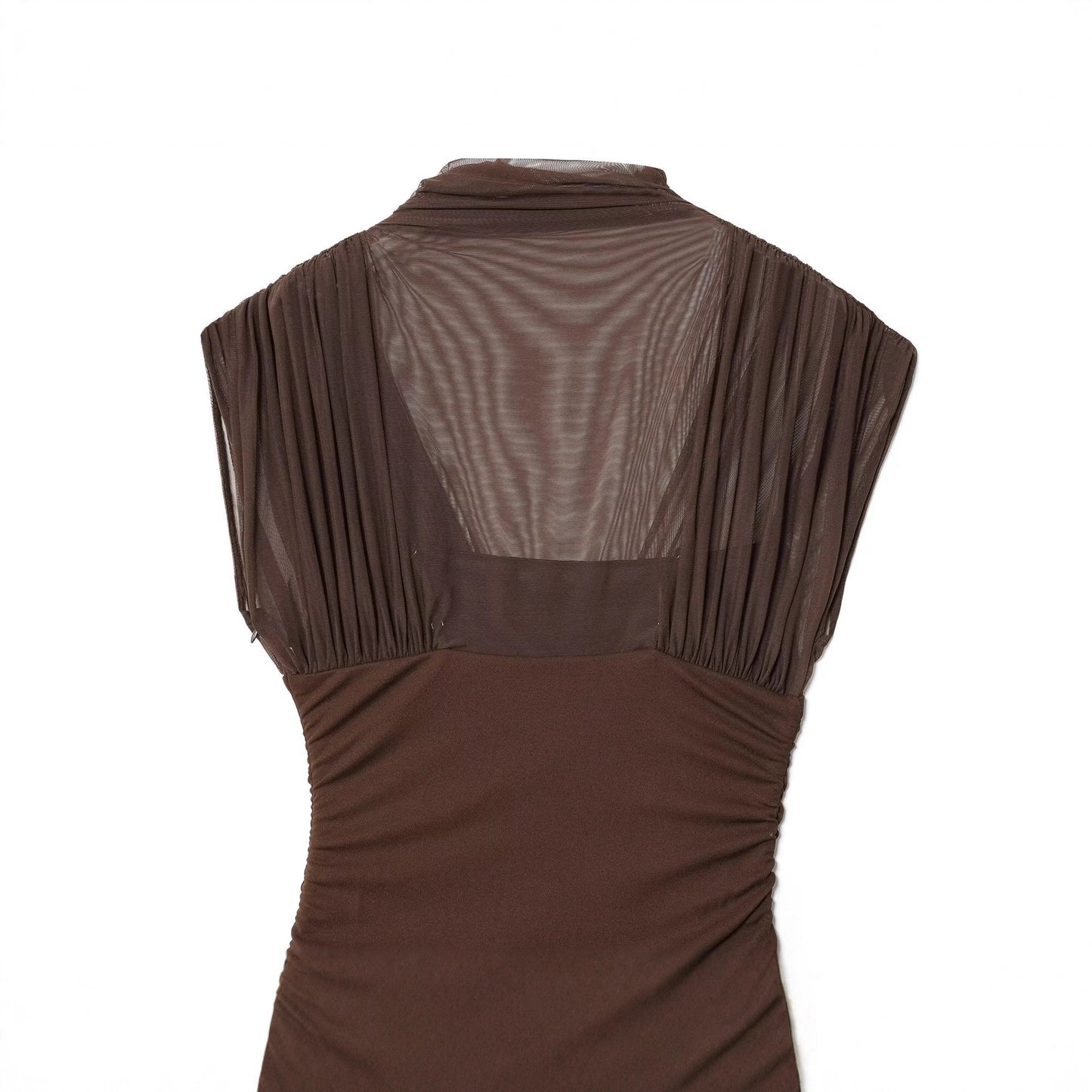 Elegant and Fashionable Women's Dress with Chiffon Splicing in Summer  INS Style