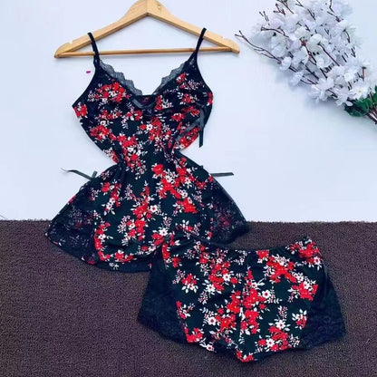 Fashionable Women's Sleepwear SetStyle Lingerie Sexy Nightwear for Women