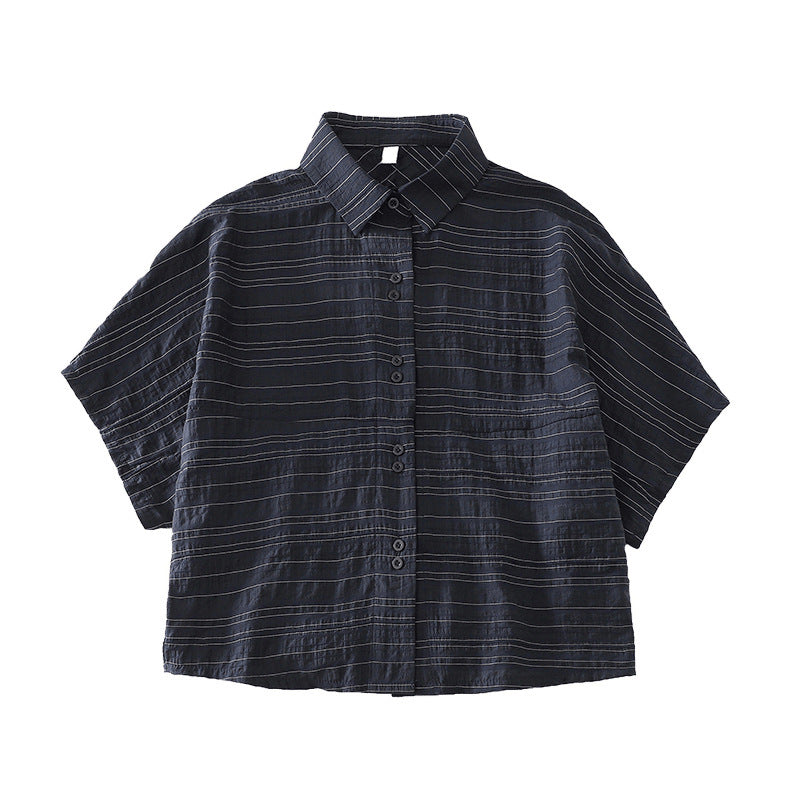 Loose Batwing Shirt Top for Women