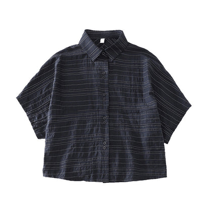 Loose Batwing Shirt Top for Women