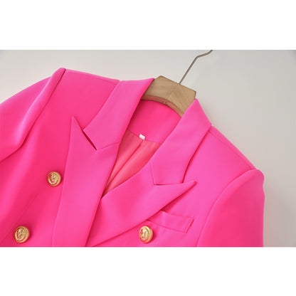 Double-breasted designer blazer voor dames