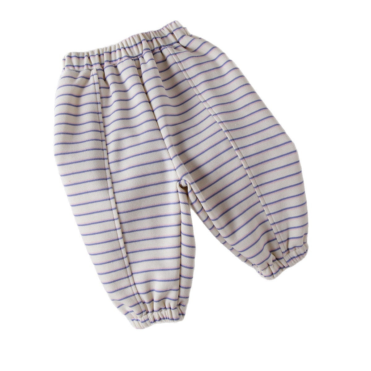 Striped Pants Children's Clothing  Stylish Baby Trendy Versatile Cuffed Pants
