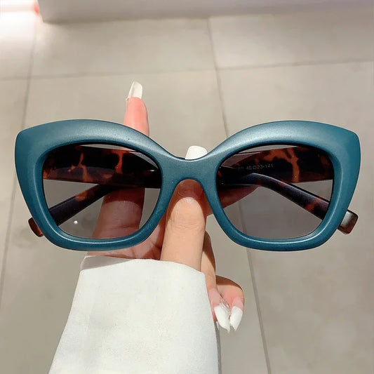 Oversized Cat Eye Sunglasses Stylish Vintage Candy Color Women Shades New Outdoor Eyewear