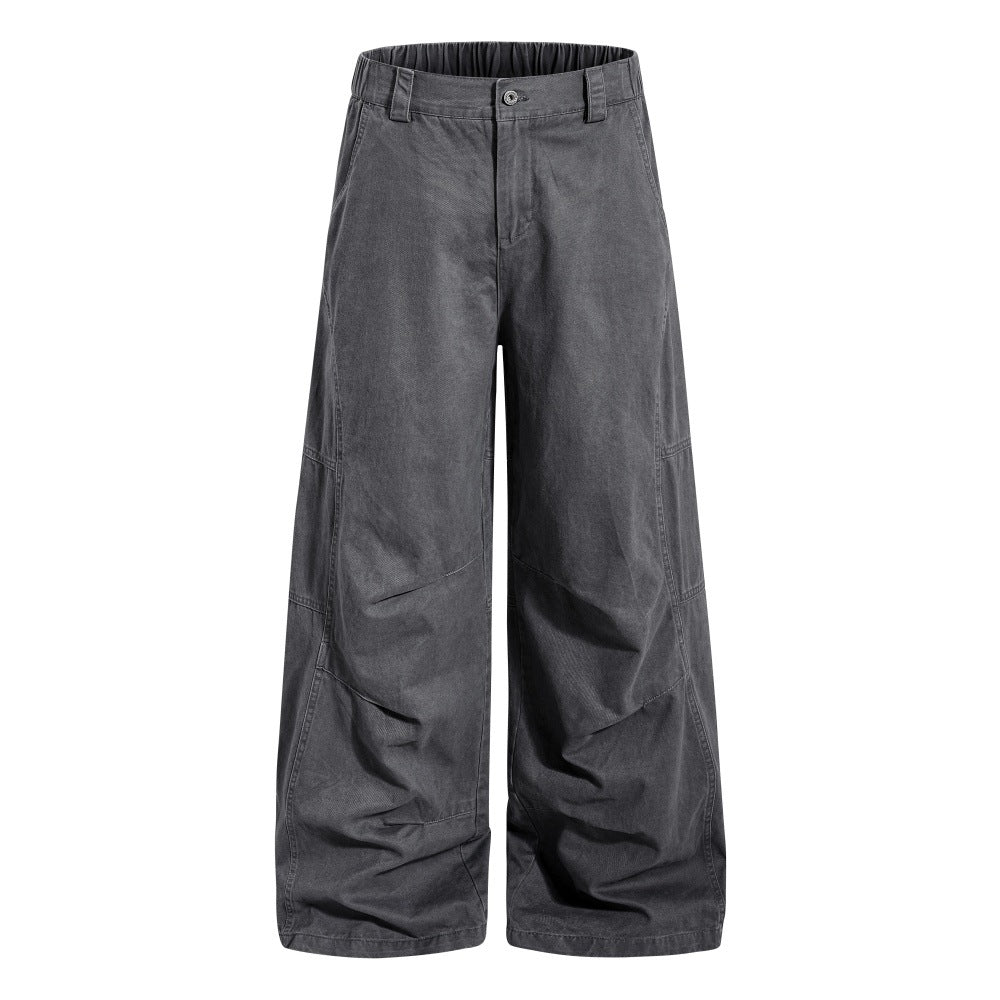 loose wide-leg pants