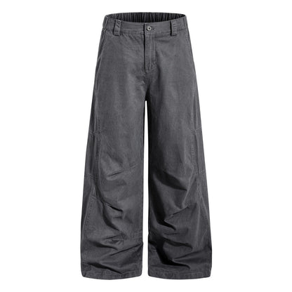 loose wide-leg pants
