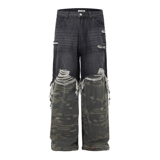 Fake two pairs of jeans