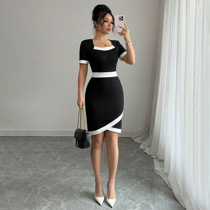 European and American French style light luxury dress