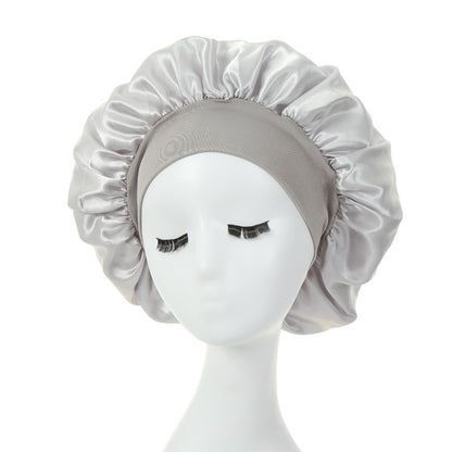 Hot selling wide strip, wide edge, high elasticity headband, sleeping cap, women's chemotherapy cap, hair care cap