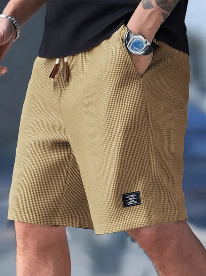 Loose men's casual sports five quarter shorts