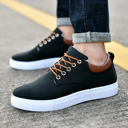 Heren casual canvas sneakers