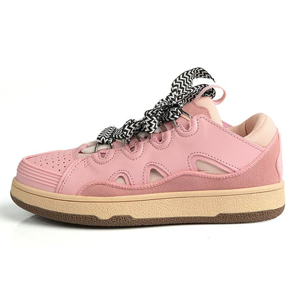 Sneakers for Women Luxury Designer Shoes High Quality Cow Suede Leopard Women Shoes Fashion Sexy Slim Platform Shoe Basket Femme
