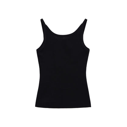 Women's European and American striped sleeveless camisole top