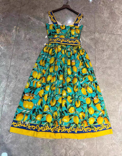 Elegant Stylish Maxi Dress Summer Camisole Strapless Slim Flower Pattern Dresses Lace Up Sashes Boho Dress