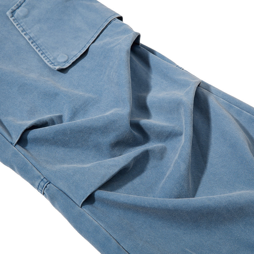 Pleated wide leg pants