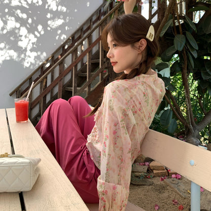 New floral shirt for women