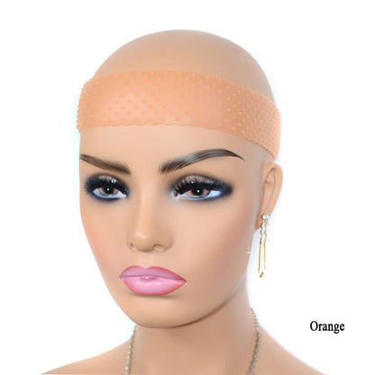 Siliconen wigband effen kleur antislip