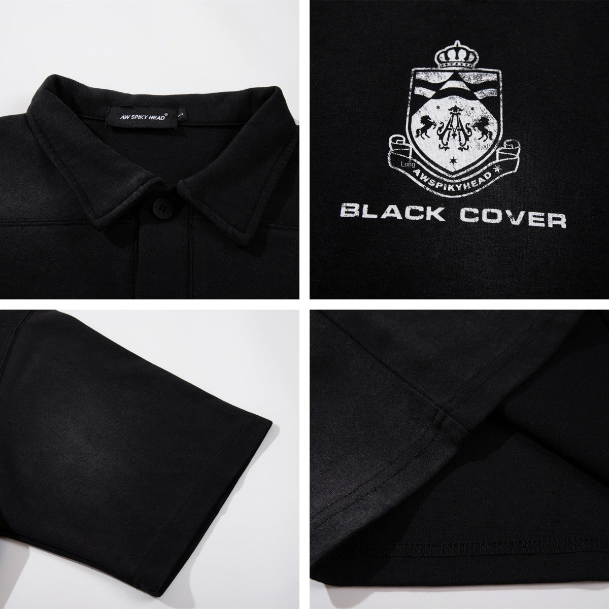 Summer Casual Loose Unisex Polo Shirt with Turn-Down Collar
