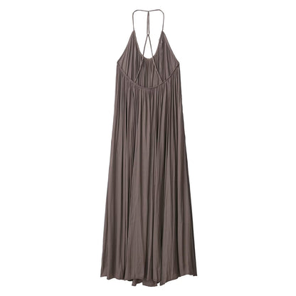 Silk textured long dress