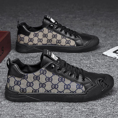 Heren casual boardschoenen met print