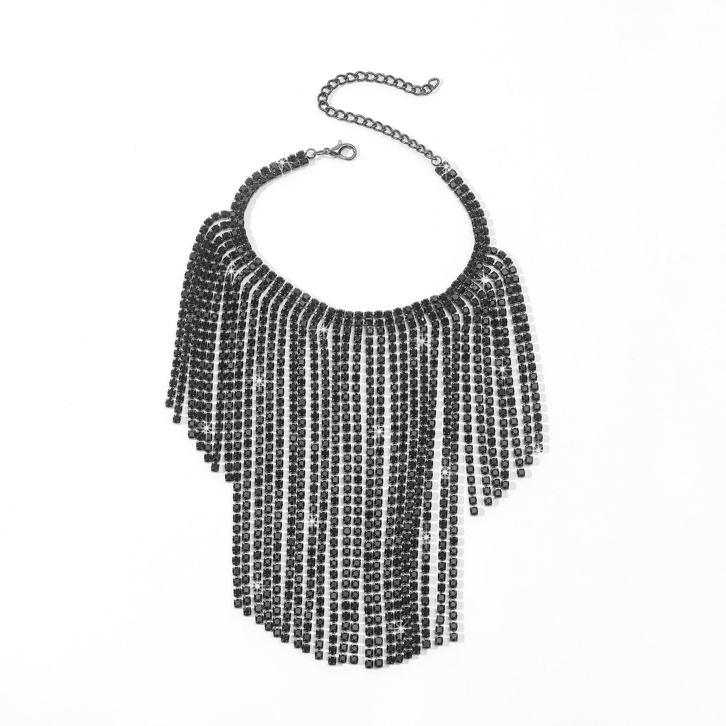 Hot selling rhinestone tassel ankle chains in Europe and America, light luxury full of diamonds, sexy and exaggerated high heels, accessories, shoe chains, and foot accessories