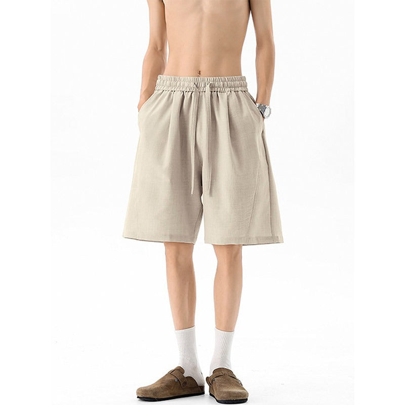 Men's Short Pants Lightweight Breathable Cooling Five-Panel Shorts