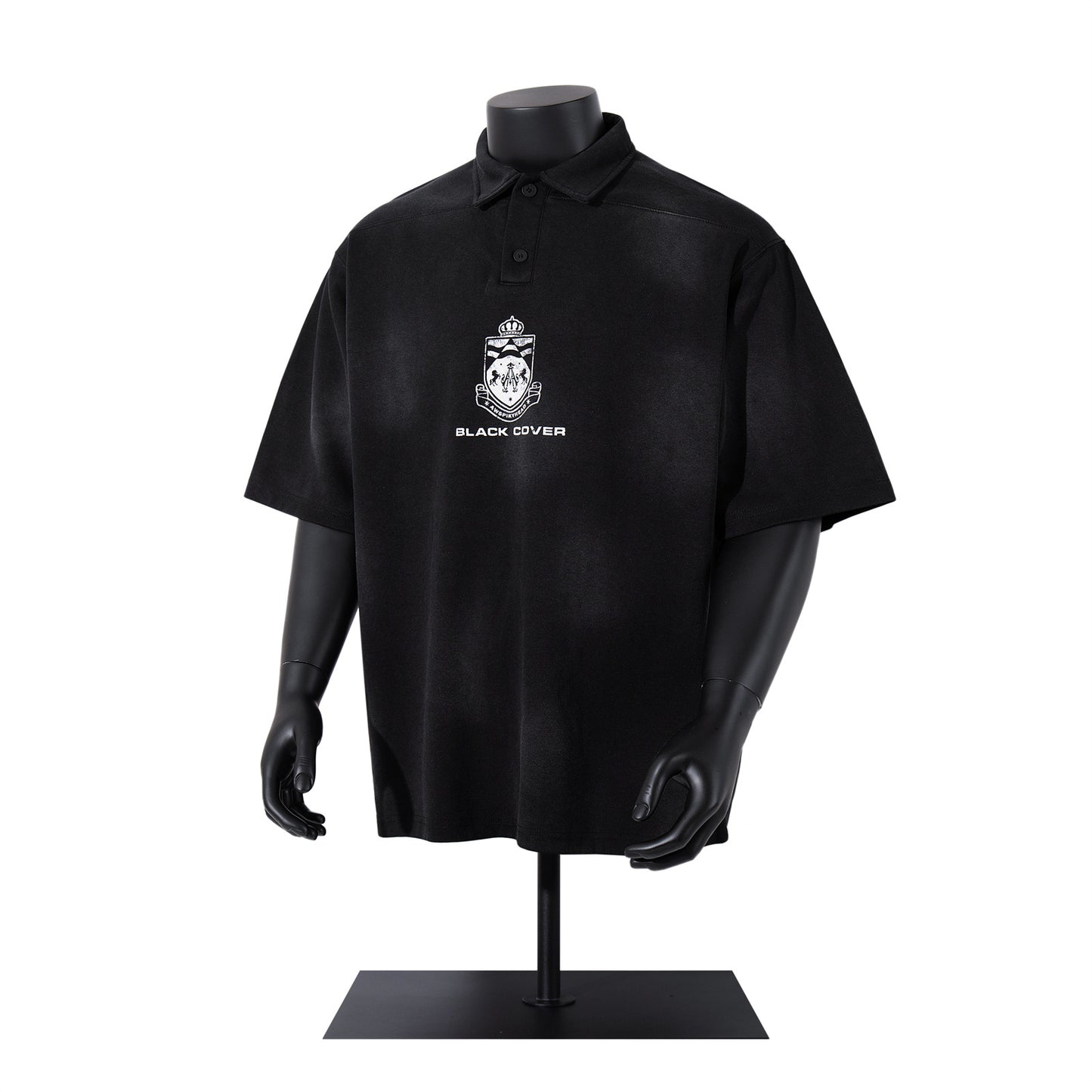 Summer Casual Loose Unisex Polo Shirt with Turn-Down Collar