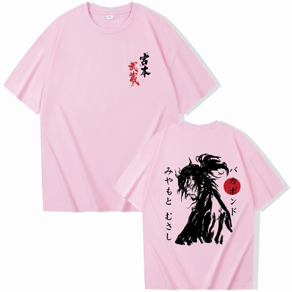 Vagabond Miyamoto Musashi T-shirt met korte mouwen unisex