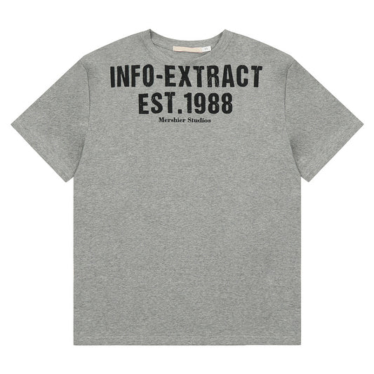 Short Sleeve T-Shirt Summer New Letter Print Casual Loose