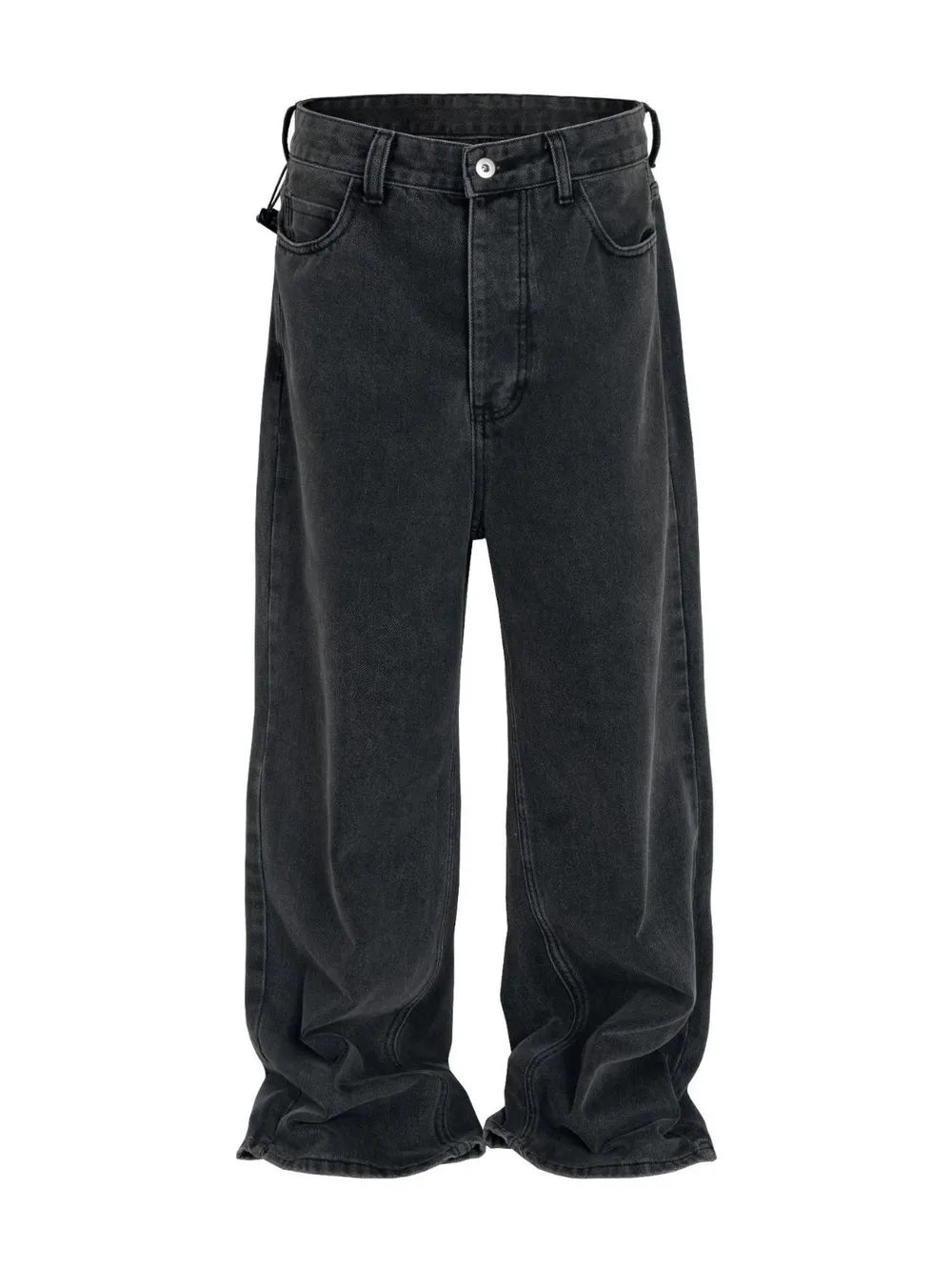 Heren jeans met wijde pijpen