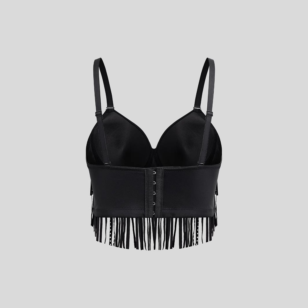 Luoqiu Country Halter Top with Built-in Bra for Women Summer