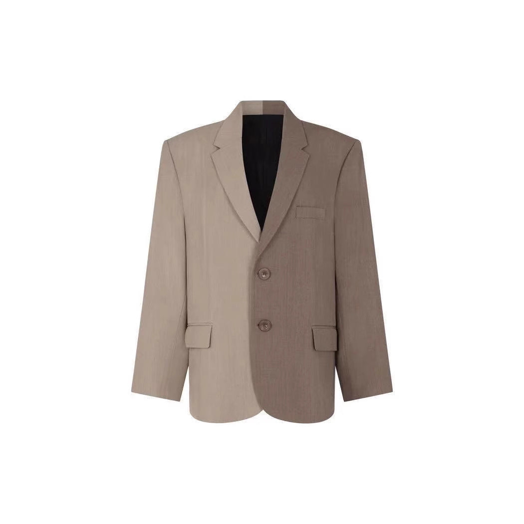 Fashion Dual-color Casual Suit Set