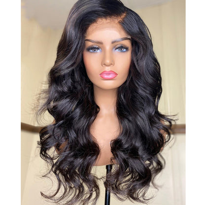 Synthetische golvende lace wig