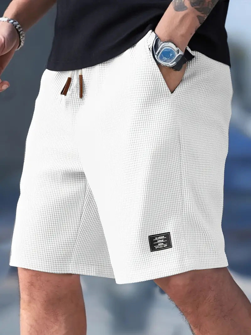 Loose men's casual sports five quarter shorts
