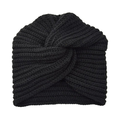 Boheemse wollen  kruisvormige tulband