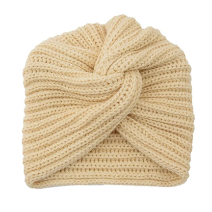 Boheemse wollen  kruisvormige tulband