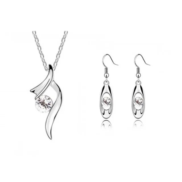 Wedding Jewelry Sets Necklaces Pendants Dangle Earrings