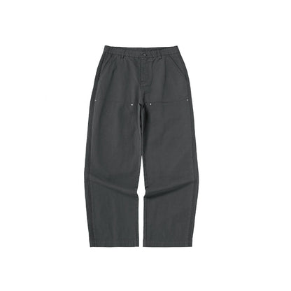 Jie Zhan men's clothing | Azut dyed logging overalls 2025 autumn new trendy brand American street casual pants men
