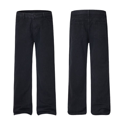 Amerikaanse high street zwarte Weila jeans voor heren
