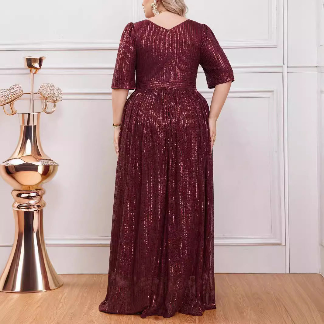 Plus Size Women's Evening Dress New Arrival