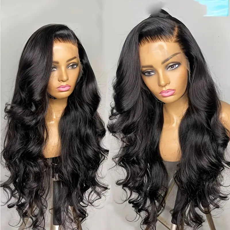 Synthetic Front Lace Big Wave Curly Hair