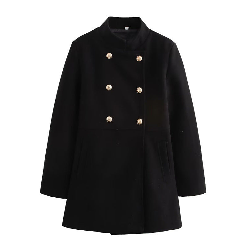 SAW AliExpress independent station Autumn New coat coat lapel long sleeve soft suit jacket 9037141