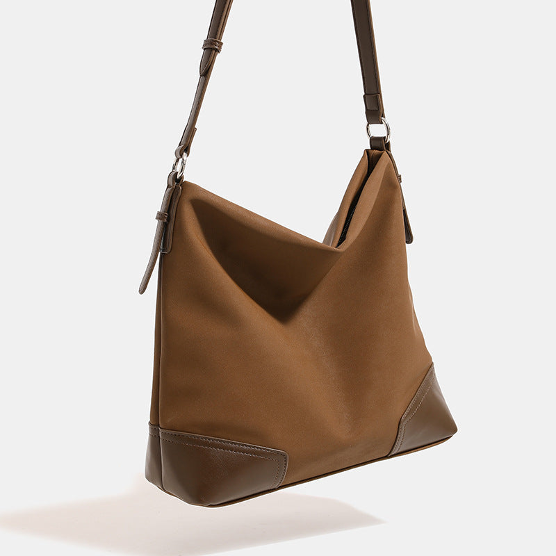 Retro Brown Bucket Bag Luxe Shoulder Handbag |Shoulder bag,Crossbody bag