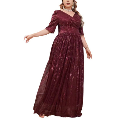 Plus Size Women's Evening Dress New Arrival
