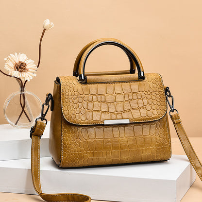 Stone Pattern Handbag Women's New Fashion Shoulder Crossbody Bag |Shoulder bag